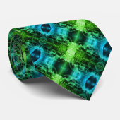 Cravate Vintage France Versailles palais Latona Fontaine (Roulé)