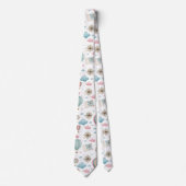 Cravate Vintage Hot Air Balloon Pattern (1) (Devant)