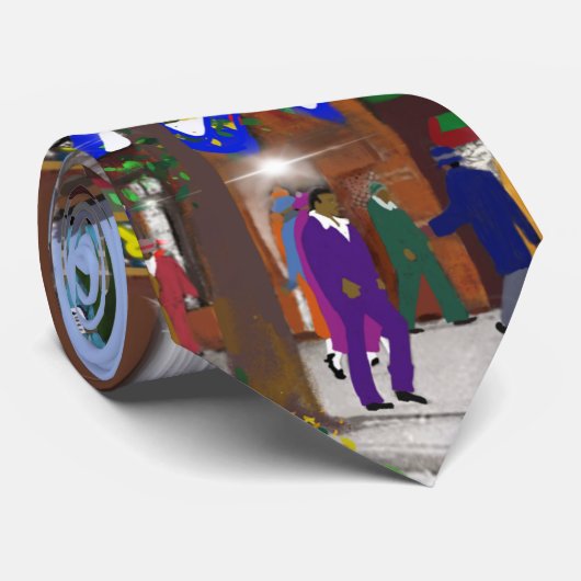 cravate Vintage iCultureUp Roaring 20s (Roulé)