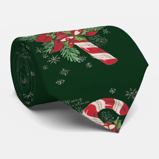 Cravate Vintage Merry (Roulé)