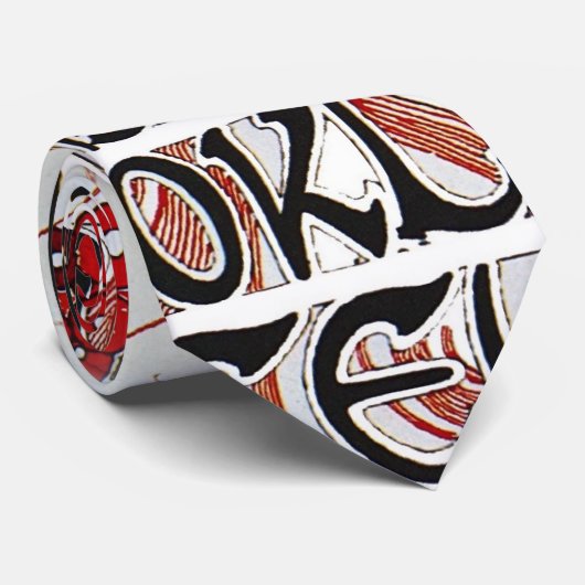 Cravate Vintage Mucha (Roulé)