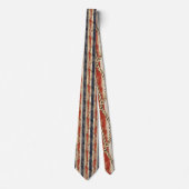 Cravate Vintage Nautical Custom Necktie (Devant)
