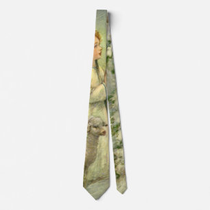 Cravate Vintage Religion, le Christ le Bon Berger