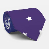 Cravate vintage Space Rocks Motif (Roulé)