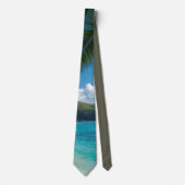 Cravate Vintage Style Hawaiian Travel Aloha From Hawaii (Devant)