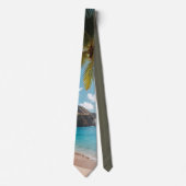 Cravate Vintage Style Hawaiian Travel Aloha From Hawaii (Devant)