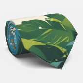 Cravate Vintage Style Hawaiian Travel Aloha From Hawaii (Roulé)