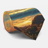 Cravate Vintage Style Hawaiian Travel Aloha From Hawaii (Roulé)