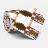 Cravate Vintage Turquie Istanbul statue de Barberousse (Roulé)