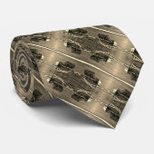 Cravate Vintage USA Alaska Yukon (Roulé)