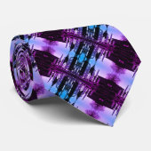 Cravate Vintage USA Washington National Air Space Museum (Roulé)