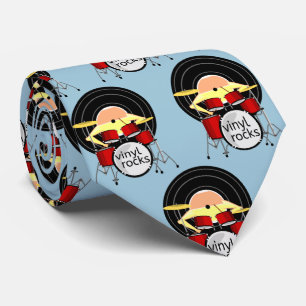 Cravate Vinyl Record