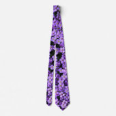 Cravate Viola Flowers Neck Tie (Dos)