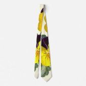 Cravate Violas Sorbet Saut Jaune (Dos)