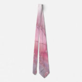 Cravate Violet abstrait avec parties scintillant (Dos)