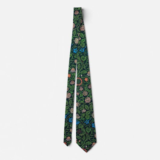 Cravate Violet and Columbine, William Morris (Dos)