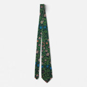Cravate Violet et Columbine, William Morris (Dos)