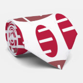 Cravate Violet Holey Ovals (Roulé)