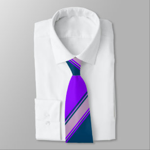 Cravate Violet Indigo et Lilac
