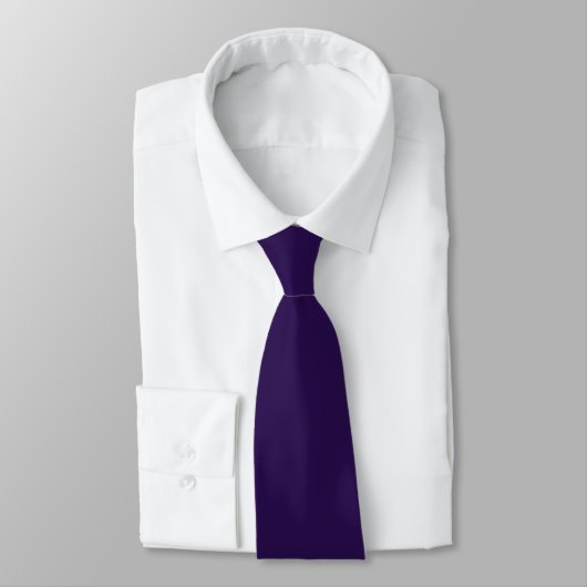 Cravate Violet Uni, prune/Couleur DIY (Attaché)