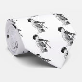 Cravate Violoniste vintage (Roulé)