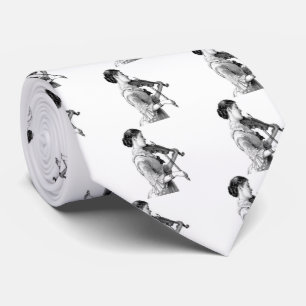 Cravate Violoniste vintage