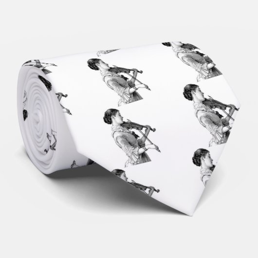 Cravate Violoniste vintage (Roulé)