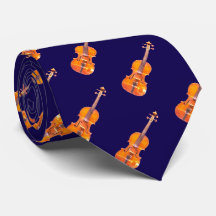 Violons Instrument de Musique Motif Bleu Marine