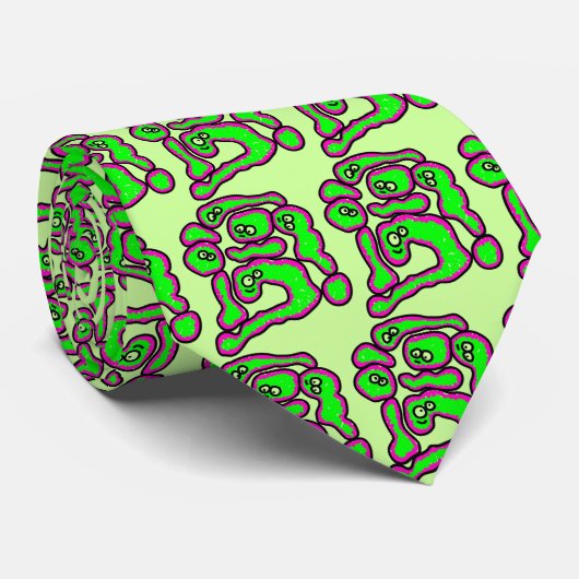 Cravate Virus de grippe (Roulé)