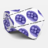 Cravate Virus de la grippe H1N1 (Roulé)