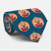 Cravate Visage clown (Roulé)