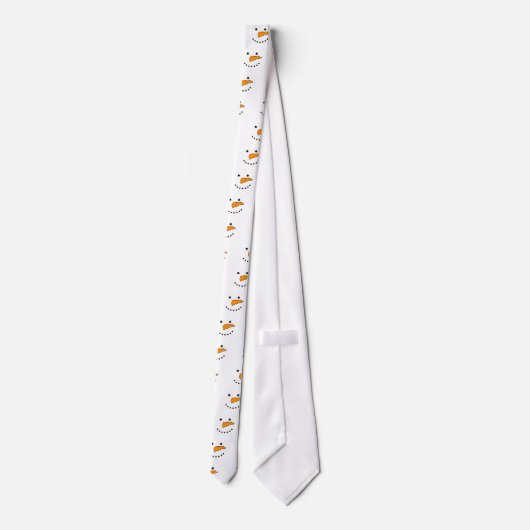 Cravate Visage de neige (Dos)