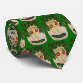 Cravate Visage de Veggie (Roulé)