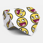 Cravate Visage impressionnant (Roulé)