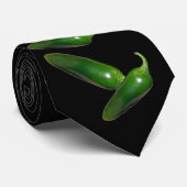Cravate Visage Jalapeno ! (Roulé)