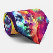 Cravate Vision rayonnante (Roulé)