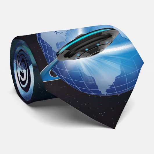 Cravate Visiteurs Galaxy Dans Chaussettes Spatiales (Roulé)