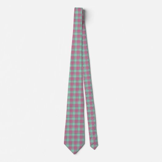 Cravate Vista Blue and Turkish Rose Neck Tie (Devant)