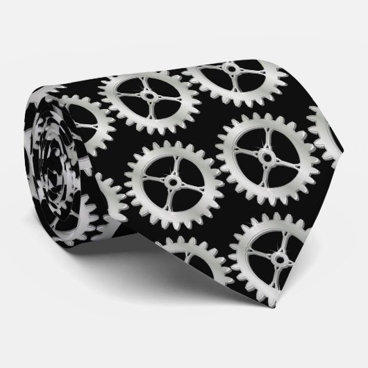 Cravate Vitesses de Steampunk (Roulé)