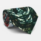 Cravate Vitrail d'église religieuse vintage (Roulé)