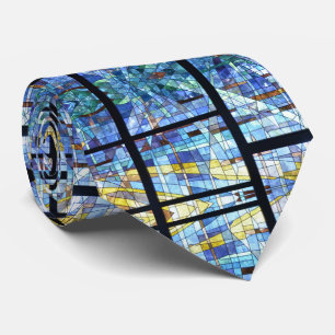 Cravate Vitralium en verre Abstrait