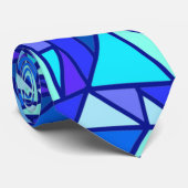 Cravate Vitre teinté bleu (Roulé)