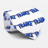 Cravate Vive la France ! (Roulé)
