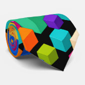 Cravate Vivid Blockscape (Roulé)