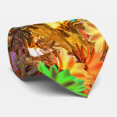 Cravate Vivid Cactus Charm Design Motif (Roulé)