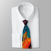 Cravate Vivid Chaos Splash Graffiti (Attaché)