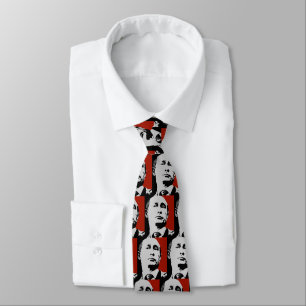 Cravate Vladimir Poutine rouge