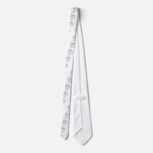 Cravate Vocabulaire d'algèbre (Dos)