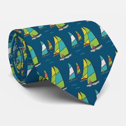 Cravate Voile Dinghy Race (Roulé)