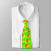 Cravate voilier fluorescent (Attaché)
